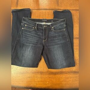 Lucky Brand Dark Blue Women Jeans midrise straight size 6
